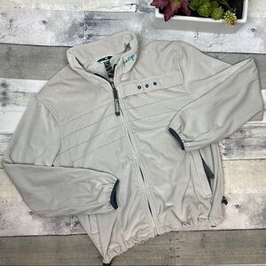 686 cold weather layering jacket soft gray size M